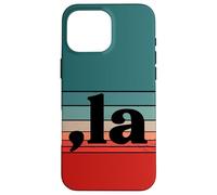 Kamala Harris, Comma La Vintage Sunset VOTE President Meme Case for iPhone 16 Pro Max
