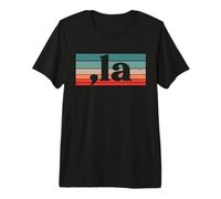 Kamala Harris, Comma La Vintage Sunset Vote President Meme Premium T-Shirt