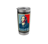 Kamala Harris Hope Madam Vice President Democrats Election Stainless Steel Insulated Tumbler