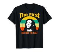 Kamala Harris Vice President Quote VP First But Not The Last Value Graphic T-Shirt, Men, Black, M