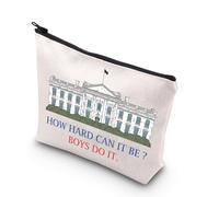 Kamala Makeup Bag Madam President Gift Childless Cat Lady Gifts Team Kamala Gift (How Hard UK)