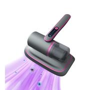 Kamanan Handheld Mattress Vacuum Cleaner,Mite Removal with UV Light Wireless Vacuum Cleaning,Dust Mite Vacuum Cleaner for Beds, Pillows, Sofas(Purple)