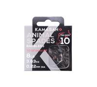 Kamasan Animal Barbless Spade Fishing Hooks to Nylon (Size 10)