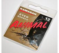 KAMASAN ANIMAL EYED BARBED HOOKS (12)