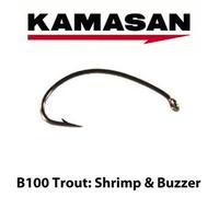 Kamasan B100 Shrimp & Buzzer Trout Hooks - Sz10