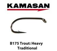 Kamasan B175 Heavy Traditional Trout Hooks - Sz10