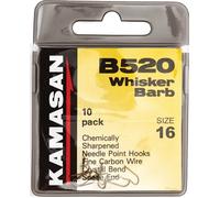 Kamasan B520 Whisker Barb Spade Hooks - 12