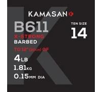Kamasan B611 Barbed Spade Hooks to Nylon - Size 12 5lb
