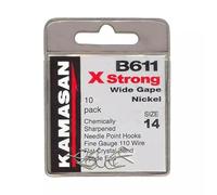 Kamasan B611B Barbless Hooks B611 Size 12