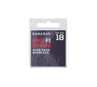 Kamasan B911 F1 Spade Barbless Size 18 - K3065
