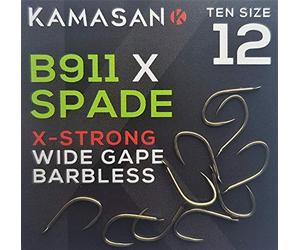 Kamasan B911-X Spade Size12 10x20pk Size 12