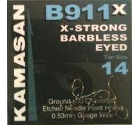 Kamasan B911 X-Strong Eyed Barbless Size 16 - K3061