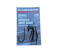 Kamasan B940 Aberdeen Short Shank Hooks - Size 1/0