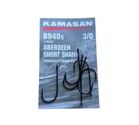 Kamasan B940s Aberdeen Short Shank 6 Hooks Size 3/0