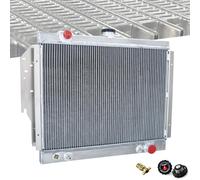 Kamashaa Motor Radiator Compatible with 1979-1993 Dodge D150 D250 D350 W150 W250 W350 Ramcharger 3.9L 5.2L 5.9L, 3 Row Full Aluminum Radiator