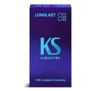 KamaSutra Long Last Extended Pleasure Cilmax Delaying Dotted Condoms 12'S Pack