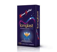 KamaSutra Long Last Extended Pleasure Cilmax Delaying Dotted Condoms 12'S Pack