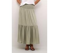 KAmaxi Smock Waist A-line Fit Maxi Skirt Kaffe Green XL/XXL