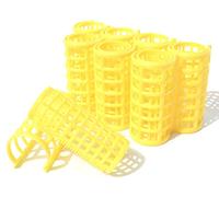 Kamay's X-Large Hair Rollers Comb Curlers Clips Styling Rollers Hair Curls Wave Style Hairdressing Curlers Tools (Plastic Styling 30mm 1 1/8"' 8PCS)