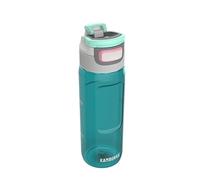 Kambukka Elton 750ml / 25oz Water Bottle, Dirt & Odour Resistant, Schockproof & Dishwasher Safe, Easy to Hold & Easy Grip - 3-in-1 Special Lid, Milliliter Marking - Emerald