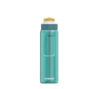Kambukka Lagoon 1000ml / 33oz Plastic Water Bottle with Straw - Leak-proof, Dirt & Odour Resistant, Dishwasher Safe - Shockproof and Durable Drinking Bottle - Zesty Green