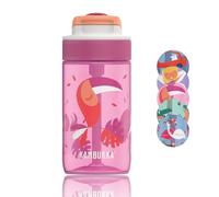 kids water bottle (400ml) - leakproof - BPA free - Shockproof - Dishwasher safe - leakproof kids water bottle - model LAGOON Toucan Love