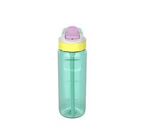 Kambukka Lagoon 750ml / 25oz Plastic Water Bottle with Straw - Leak-proof, Dirt & Odour Resistant, Dishwasher Safe - Shockproof and Durable Drinking Bottle - Candy Dance