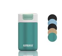 Kambukka Olympus 300ml / 10oz Stainless Steel Travel Mug, Thermal Insulated Coffee Mug for Hot and Cold Beverages, Leak-Proof with Non-Slip Base and Snapclean Technology - Enchanted Forest 2.0