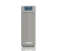 Kambukka Olympus 500ml / 17oz Stainless Steel Travel Mug, Thermal Insulated Coffee Mug for Hot and Cold Beverages, Leak-Proof with Non-Slip Base and Snapclean Technology - Serious Grey