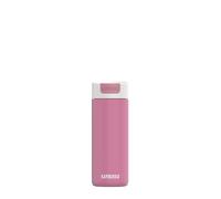 Kambukka Olympus 500ml / 17oz Stainless Steel Travel Mug, Thermal Insulated Coffee Mug for Hot and Cold Beverages, Leak-Proof with Non-Slip Base and Snapclean Technology - Macaron Pink