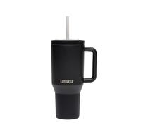 Kambukka Rio 950ml Leakproof Insulated Tumbler with Telescopic Straw - Stainless Steel, Keeps Drinks Cold for 24+ Hours, BPA-Free, Dishwasher Safe, Carry Handle, Fits Cup Holders