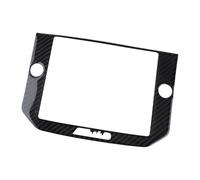 KAMCES Car Center Navigation Screen Frame Trim Fit Compatible With Ghibli 2014 2015 2016 2017 2018 2019 2020 2021 2022 Carbon Fiber