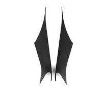 KAMCES Car Door Handle Pull Compatible with 5 Series G30 2017 2018 2019 2020 2021 2022 2023 ABS Carbon Fiber Look Black Matte Inner Trim Cover(Matte Black 2pcs)