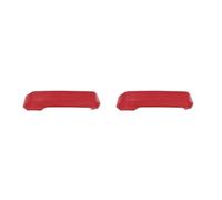 KAMCES Car Inner Door Grab Handle Door Handle Trim Cover Compatible with F150 2015-2020 Car Interior Accessories Red