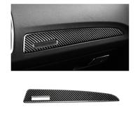 KAMCES Compatible With Audi Q5 SQ5 8R 2009-2017 Carbon Fiber Car Interior Door Panel Trim Sticker Dashboard Panel Decoration Auto Styling(Right drive)