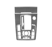 KAMCES Compatible With Audi Q7 2007-2015 LHD Real Soft Carbon Fiber Car Center Console Gear Shift Panel Cover Trim Interior Accessories