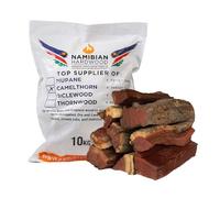 Kameeldoring/Camelthorn Namibian Hardwood Firewood Logs - 10 KG. Dry Guaranteed - Imported From Africa. For Wood Burners, Stoves, Fireplaces, Fire Pits, BBQ & Braai.