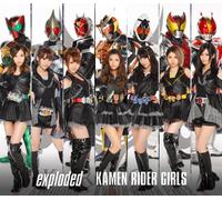 Kamen Rider Girls - Exploded (Type C) (CD+PHOTO BOOKLET) [Japan LTD CD] AVCA-74306