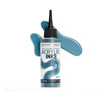 KAMENSKAYA Acrylic Inks for Artists - 'Deep Lake' Acrylic Ink, 3.38 Fl Oz (100 ml)