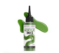 KAMENSKAYA Acrylic Inks for Artists - 'Moss' Acrylic Ink, 3.38 Fl Oz (100 ml)
