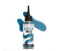 KAMENSKAYA Acrylic Inks for Artists - 'Turquoise' Acrylic Ink, 3.38 Fl Oz (100 ml)