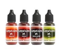 KAMENSKAYA Alcohol Ink Set #30: Matched Color Combination of Alcohol Inks, 4 pcs. 0.51 fl oz (15 ml) Each