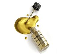 KAMENSKAYA Liquid Gold Leaf Paint - Alcohol Based Fast Drying Bright Gold Liquid Leaf, 0.68 fl oz (20 ml)