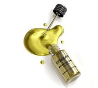 KAMENSKAYA Liquid Gold Leaf Paint: Alcohol Based Fast Drying English Gold Liquid Gilding, 0.68 fl oz (20 ml)