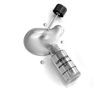 KAMENSKAYA Liquid Silver Leaf Paint: Alcohol Based Fast Drying Silver Liquid Gilding, 0.68 fl oz (20 ml)