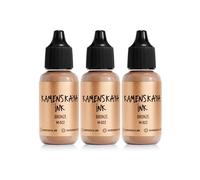 KAMENSKAYA Metallic Alcohol Ink Set - Bronze Alcohol Ink - 3 pcs 0.51 fl oz (15 ml) Each