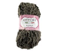 Kamgarn Faux Fur Knitting Yarn 100g (70714 Brown Mist)