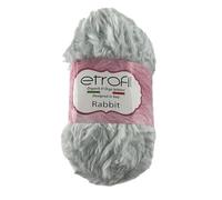 Kamgarn Faux Fur Knitting Yarn 100g (Aqua Mist)