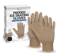 Kami-So Figure Skating Gloves for Competition and Practice with Gel Palm Protection - Reduce Falling Injuries