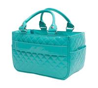Kami-So Ice Skate Bag Tote | Skate Bag Organizer with Multi-purpose Pockets for Ice Skaters | Compact Size Fits Water Bottle, Gloves, and Accessories | Ideal Skater Gift for Women | Turquoise